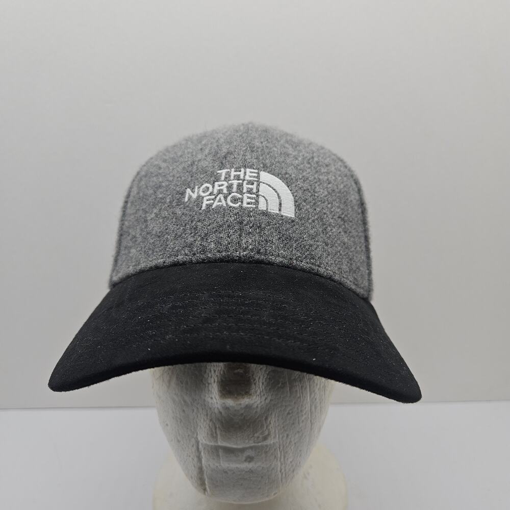 The North Face Gray/Black Buckle Strapback Hat - OSFA Unisex